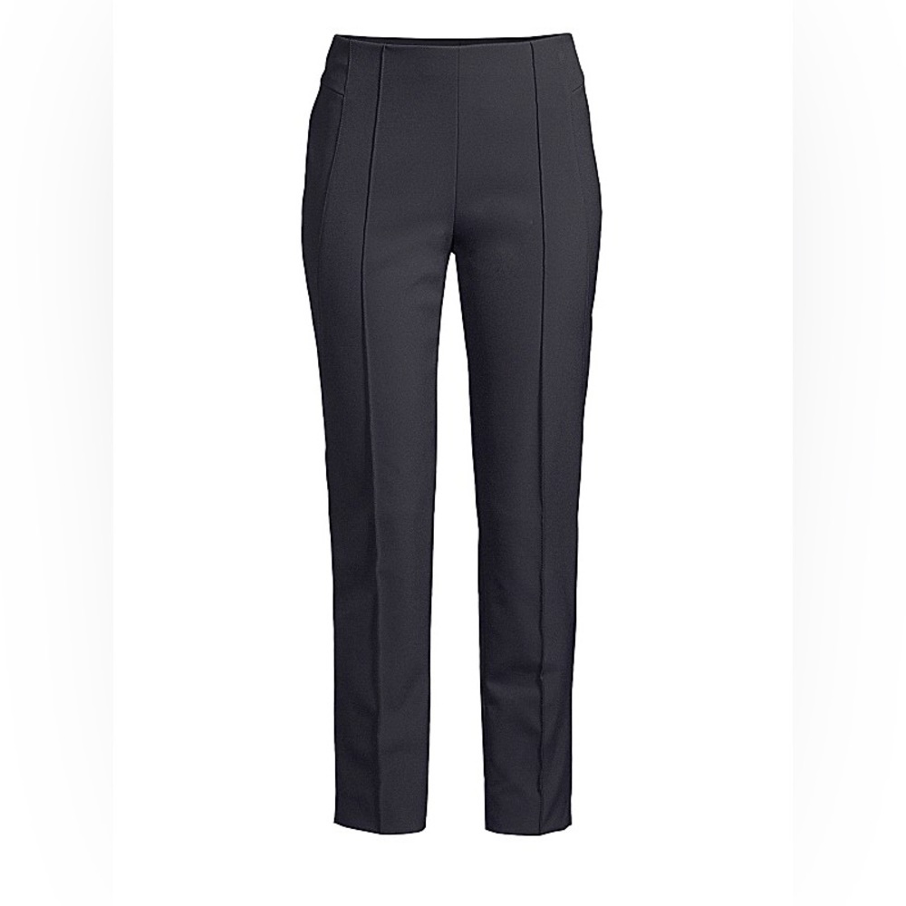 ESCADA Tuska Navy Blue Slim‎ Fit Tailored  cropped Trousers size 8 (German 38)